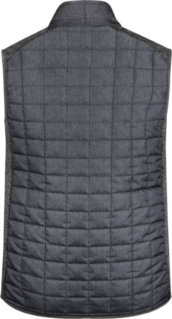 Daiber Herren Hybrid Strickfleece Gilet JN740